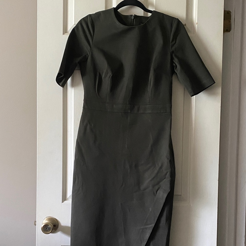 Banana Republic Olive Midi Dress